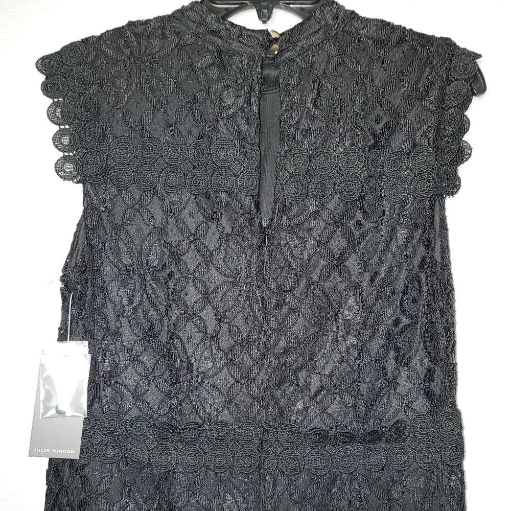 Julia Jordan Sleeveless Lace Mock Dress - Picture 4 of 5